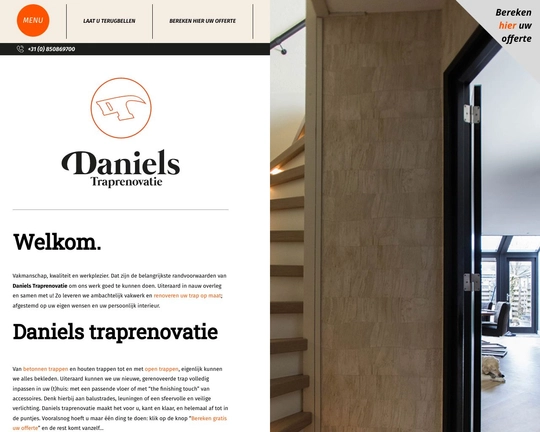 Daniëls Traprenovatie Logo