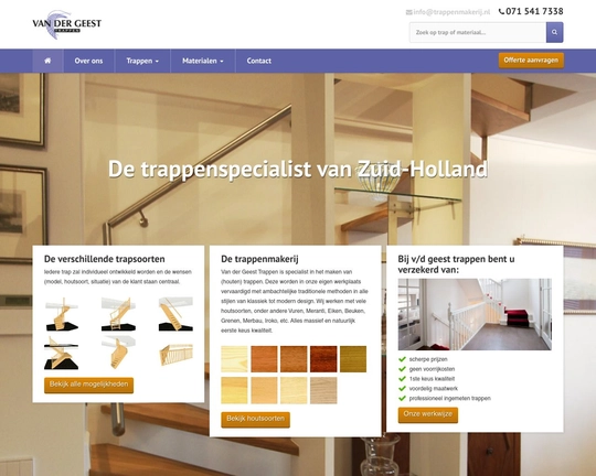 Van der Geest Trappen Logo
